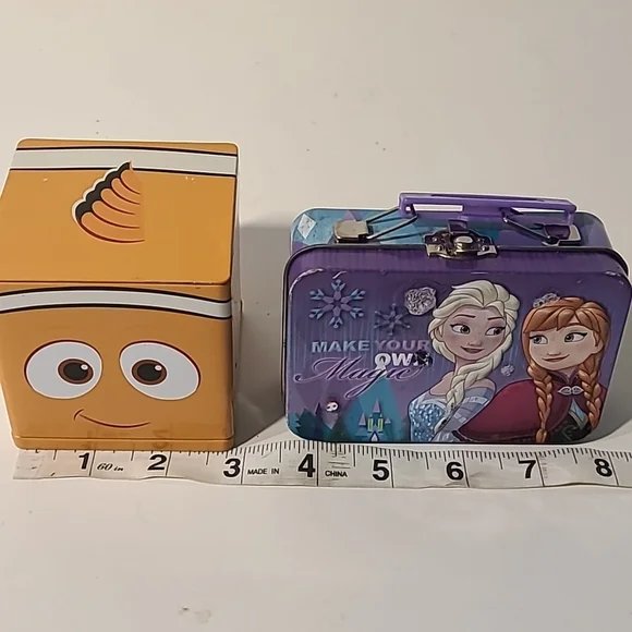 Disney / M&M variety Lunch box and Tin